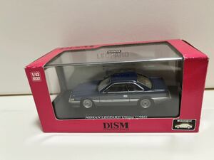DISM 1/43 F31 Leopard Ultima previous term model option wheel dark blue two-tone final product NISSAN