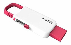 ▲SanDisk Cruzer U 32GB (USBメモリー) SDCZ59-032G 白/赤