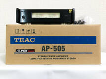 【AIRBOW MOD】TEAC　AP-505 ブラック_画像1
