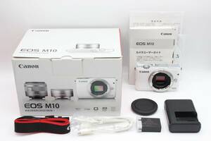 美品◆Canon キヤノン EOS M10 ボディ◆元箱付♪0508