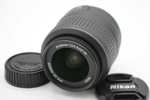 新品級◆Nikon ニコン AF-S DX NIKKOR 18-55mm F3.5-5.6 G VR◆0521