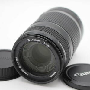 極美品◆Canon キャノン EF-S 55-250mm F4-5.6 IS◆状態良好♪(11459)