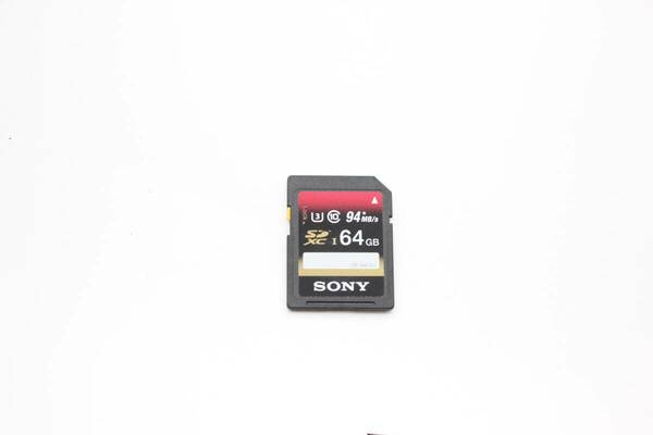 送料無料◆SONY ソニー SF-64UX2 64GB 94MB/s SDカード◆0529