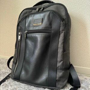 [美品]TUMI/トゥミ/ALPHA BRAVO/ Davis Backpack バックパック リュック ビジネスバッグ