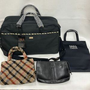 □　1344【卸売】DAKS ダックス ハンドバッグ セカンドバッグ トートバッグ ユニセックス まとめ セット ボストンバッグ メンズ