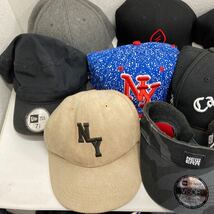 △【T-91】NEW ERA ニューエラ他　キャップ11点、サンバイザー2点おまとめ_画像2