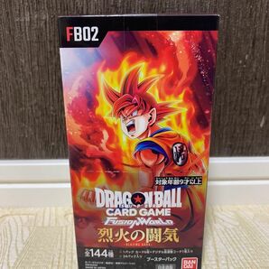 ドラゴンボールスーパーカードゲーム　フュージョンワールド 烈火の闘気 1BOX テープ付き