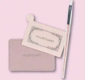 新品未使用　ジルスチュアート　JILLSTUART カードミラー ジュエルブラシ　メイクブラシ　MORE 付録