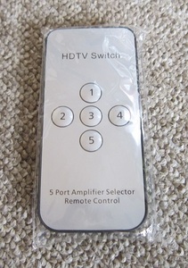 #HDMI selector 5 port for remote control unused 