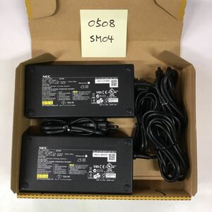 （0508SM04）送料無料/中古/NEC/ADP82/19V/8.16A/純正 ACアダプタ 2個セット