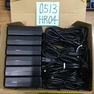 (0513HR04) free shipping / used /FUJITSU Fujitsu Fuji tsuu/FMV-AC320C/19V/3.16A/ original AC adapter 6 piece set 