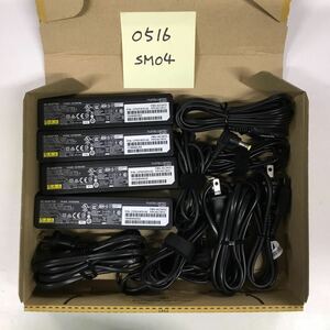 (0516SM04) free shipping / used /FUJITSU Fujitsu Fuji tsuu/FMV-AC341C/19V/3.42A/ original AC adapter 4 piece set 