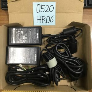 （0520HR06）送料無料/中古/HIPRO ハイプロ/HP-A0502R3D/12V/4.16A/純正 ACアダプタ 2個セット