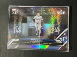 2024 MLB Topps now 大谷翔平ドジャース　韓国ソウルシリーズ　パラレル