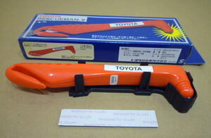  unused TOYOTA Toyota Rescue man Ⅲ Rescue Hammer seat belt cutter Toyota original part 