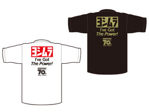 正規品／ヨシムラ ヨシムラ 70th anniversary Tシャツ （黒） サイズ：XL YOSHIMURA バイク