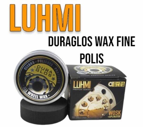 LUHMI Duraglos wax fine polish デュラブライト　アルミホイール　トラック　ワックス　正規品