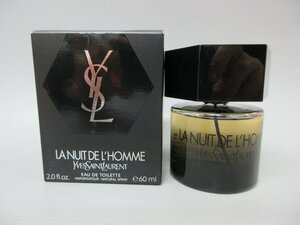 La Nuit de l'Homme Yves Saint Laurent LE PARFUM イヴ・サンローラン ラ ニュイ ド ロム 60ml ほぼ満タン