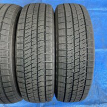 [24T00554S] 155/65R13 BRIDGESTONE(ブリヂストン) BLIZZAK VRX2 2022年製 スタッドレスタイヤ 4本セット_画像3