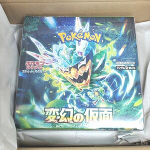 【シュリンク付き】 ポケモンカードゲーム スカーレット&バイオレット 拡張パック 変幻の仮面 1BOX