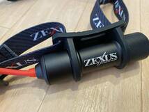 即決!!定価13860円 充電タイプZEXUSゼクサスZX-R380 1000ルーメンlm LEDヘッドライトLIGHTバッテリーZR-02付き ZX-R730 /発送レターパック_画像5