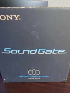 SONY Net MD desk top audio system LAM-Z03 wiring crack equipped 