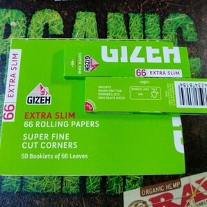 ギゼ エクストラスリム スーパーファイン 66枚入 1箱 50個 ペーパー 巻紙 手巻きタバコ GIZEH SUPER FINE