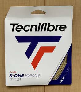 テクニファイバー X-ONE BIPHASE エックスワン バイフェイズ 1.24 TFSG201 硬式テニス ストリング Tecnifibre