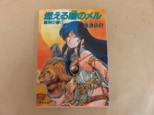 燃える瞳のメル　聖刻の書①　渡邊由自著　昭和63年初版　角川書店