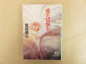 愛か情事か 富島健夫 1992年 徳間書店