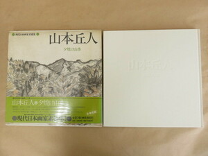 現代日本画家素描集20 夕焼け山水 山本丘人 昭和56年初版 日本放送出版協会
