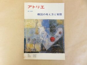 美術雑誌 アトリエ №620 構図の考え方と実際 　寺坂公雄・梶田英一　アトリエ出版社　昭和54年第2刷