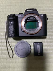 1 jpy ~ SONY Sony α7II body present condition goods junk 