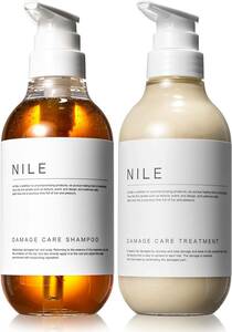 NILE ダメージケア シャンプー トリートメント セット各400ml (アップルフラワーの香り)