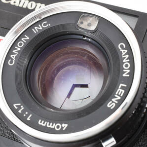 キャノン Canon Canonet QL17 G-III QL 《完動品》 #C1033の画像10