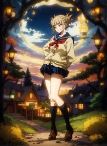 [14815], トガヒミコ, A4 アート ポスター イラスト 同人 美少女 ファンアート アニメ