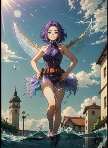 [15987], 僕のヒーローアカデミア, レディ・ナガン, A4 アート ポスター イラスト 同人 美少女 ファンアート アニメ