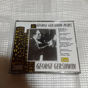 ● 貴重 英 PEARL GEMM CDS 9483 GERSHWIN PLAYS GERSHWIN ガーシュウィン自作自演集 ラプソディー・イン・ブルー、パリのアメリカ人 2CD