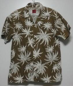 nepenthes new york гавайская рубашка USA производства короткий рукав размер S