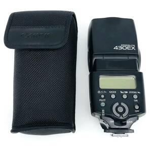 ★中古★Canon　SPEEDLITE　430EX　ケース付き　キヤノン　キャノン　スピードライト