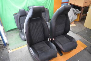 A9635874 ベンツ CLA 250 AMG DBA-117346 Genuine Seat 一台分 ヒーター レザー エアバックパネル