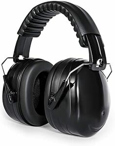 [UC] 防音遮音イヤーマフ、30-34防音 調整可能なヘッドバンド付き 耳カバー 耳あて 聴覚保護ヘッドフォ