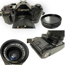 Canon キヤノン AE-1/A-1 FD 35-70mm 1:4/FX 50mm 1:1.8 カメラ レンズ まとめて 動作未確認の為ジャンクです 部品取り リペア 匿名配送_画像4