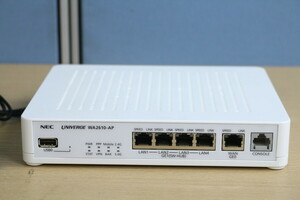 【NEC UNIVERGE WA2610-AP】VPNルーター　無線LANアクセスポイント内蔵　管24ざ472