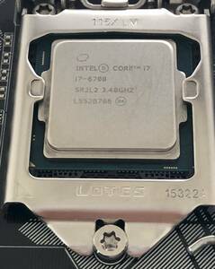 ☆★ CPU Core I7-6700 + マザボ ASUS Ｂ150Ｍ-A + メモリ SAMSUNG 4GB セット