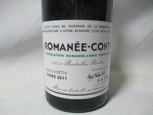 2011 ROMANEE-CONTI (ロマネコンティ）/ DRC (ドメーヌ・ド・ラ・ロマネコンティ）未開封 ７５０ｍｌファインズ 送料無料