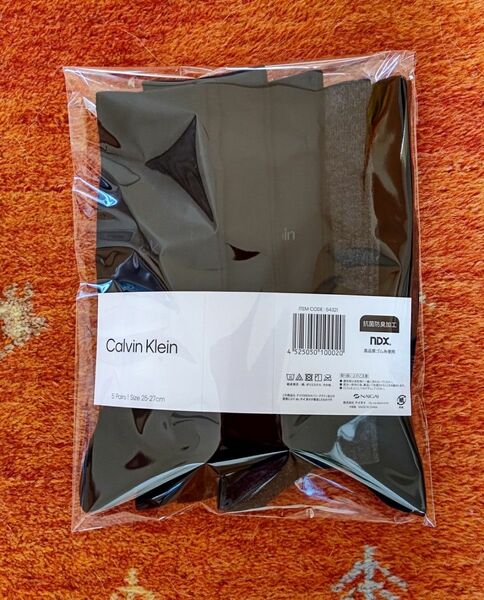 Calvin klein カルバンクラインメンズビジネスソックス5足セット