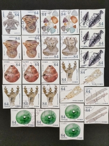  used . stamp [2022 World Heritage series no. 15 compilation ] 10 kind .26 sheets 