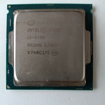 Intel Core i3 6100 CPU_画像1