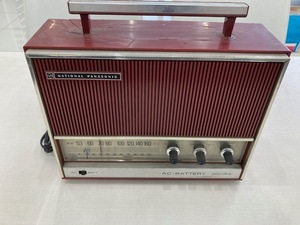  rare National Panasonic dial radio RE-190 Matsushita electro- vessel era consumer electronics Vintage retro emo miniature interior objet d'art ornament 